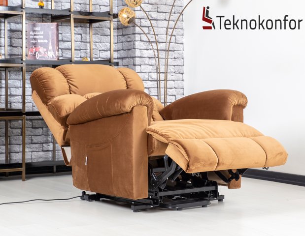 Berlin Kahverengi Baba Koltuğu | Still Ofis Mobilya
